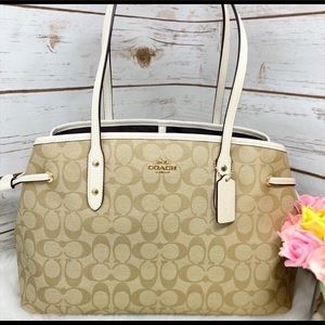 Authentic Coach purse drawstring